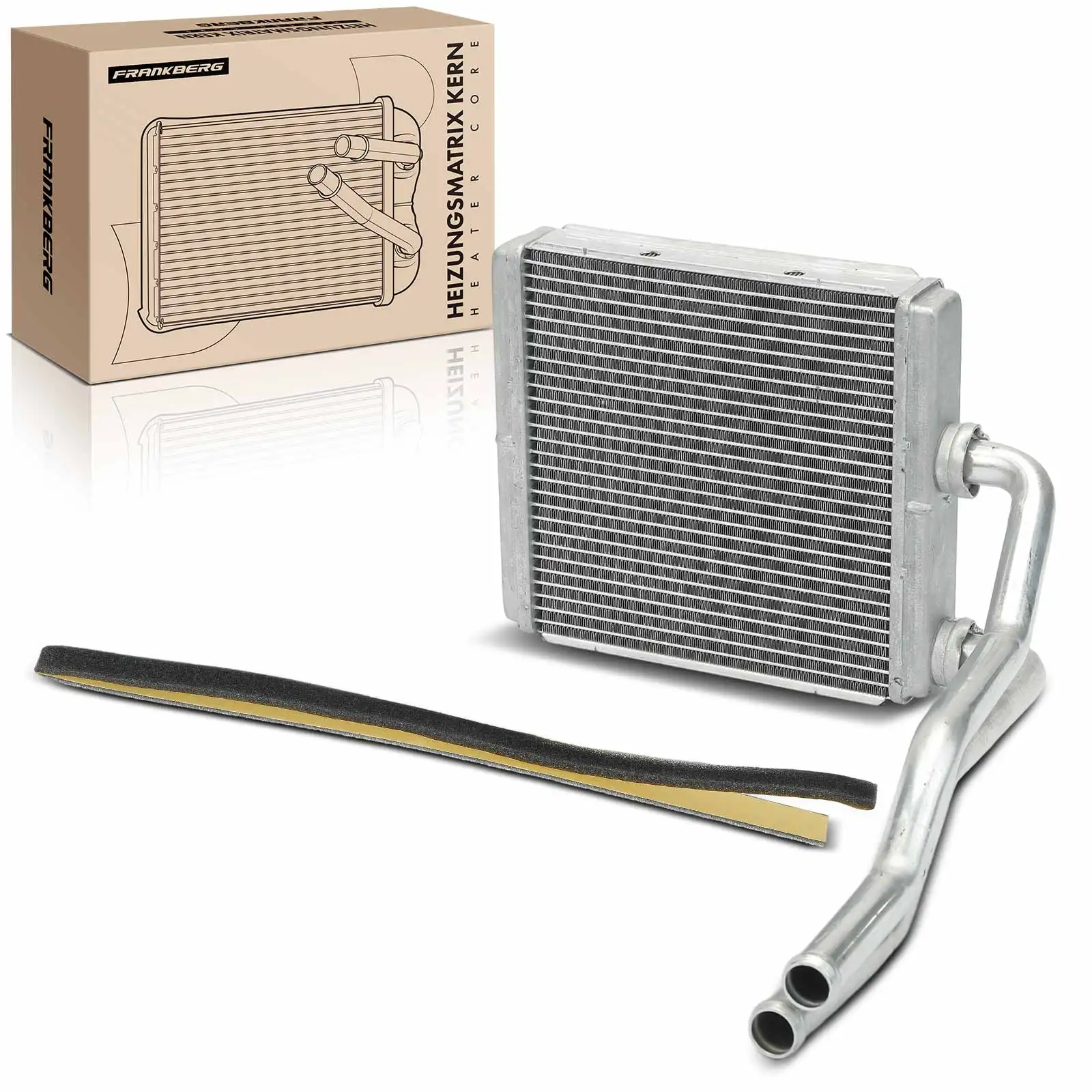 Frankberg 1x Warmtewisselaar Interieurverwarming voor Opel Agila (B) B H08 Suzuki Splash EX 1.0L-1.3L 73675 7412051 K00 4710155