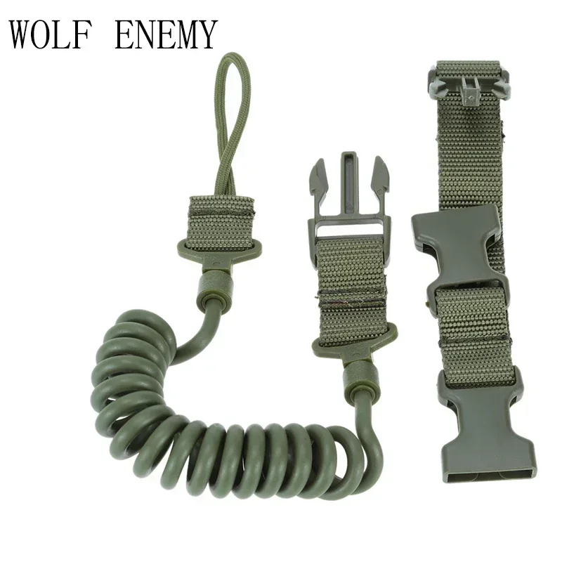 

Airsoftsports Tactical Condole Belt Two Point Rifle Sling Adjustable Bungee Airsoft Gun Strap Paintball for Hunting