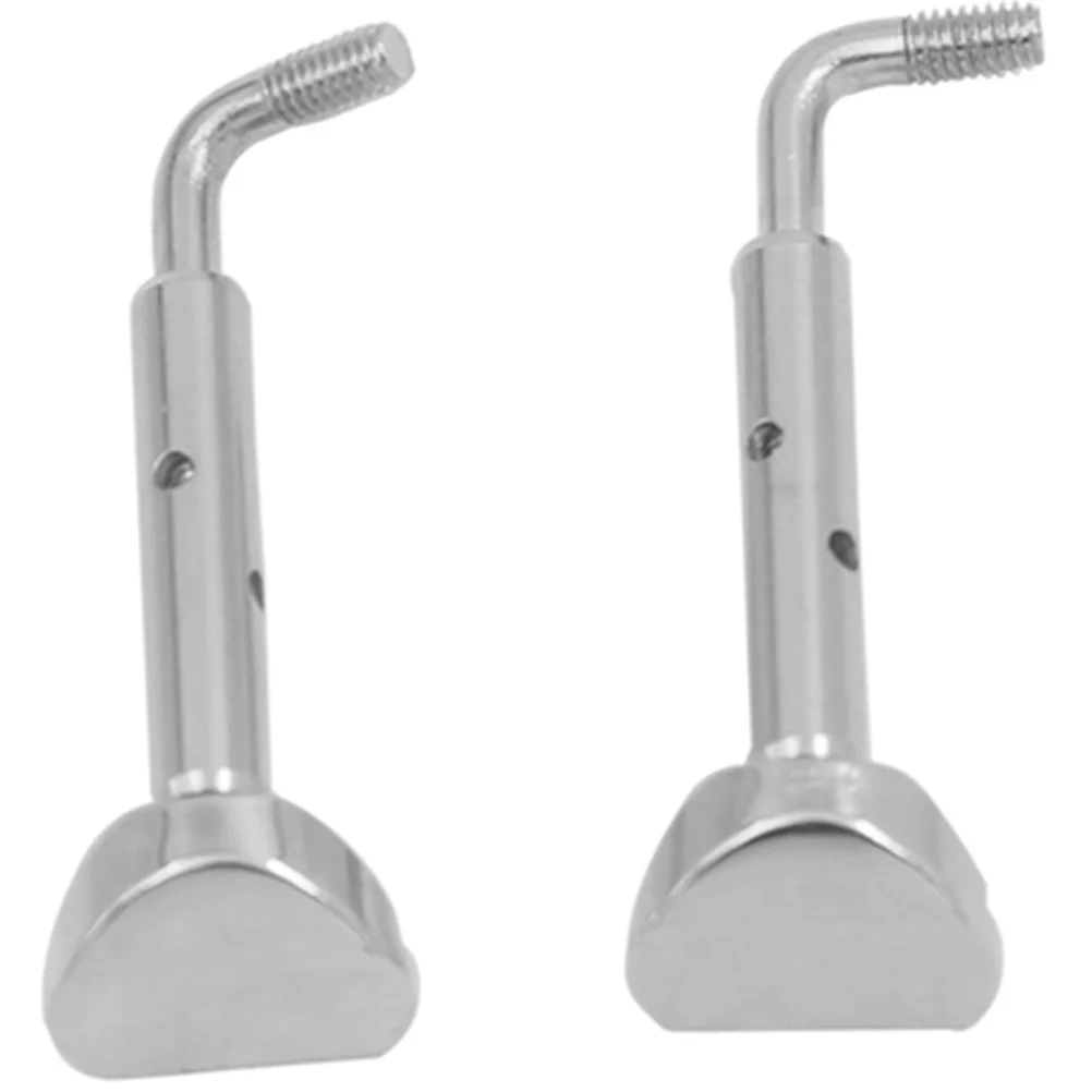 

2pcs Violin Chin Rest Screws For 3/4 4/4 Violins Metal Replacement Parts Easy Install Chin Rest Screw Violin Accessories