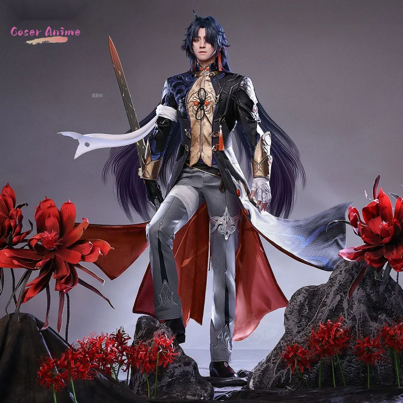 Костюм для косплея Blade, игра Honkai: Star Rail, униформа для Хэллоуина для женщин и мужчин, карнавальный реквизит