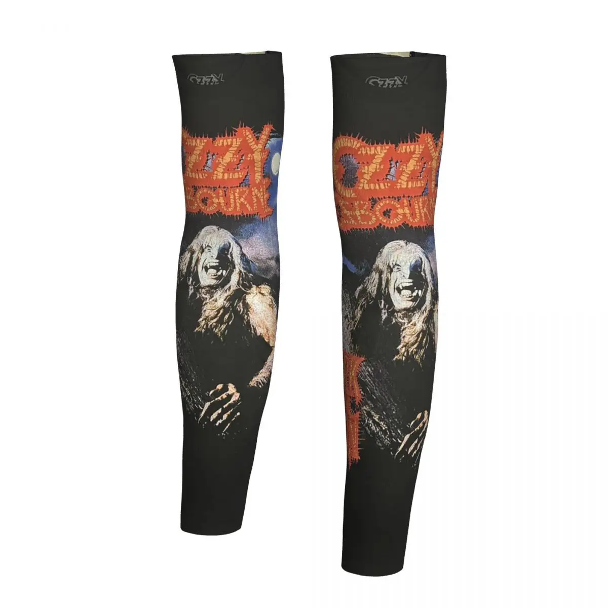 أكمام أذرع تبريد للرجال من Spencer's Ozzy Osbourne Merch للرجال والنساء للحماية من أشعة الشمس فوق البنفسجية وتغطية الوشم الرياضية والتبريد وركوب الدراجات
