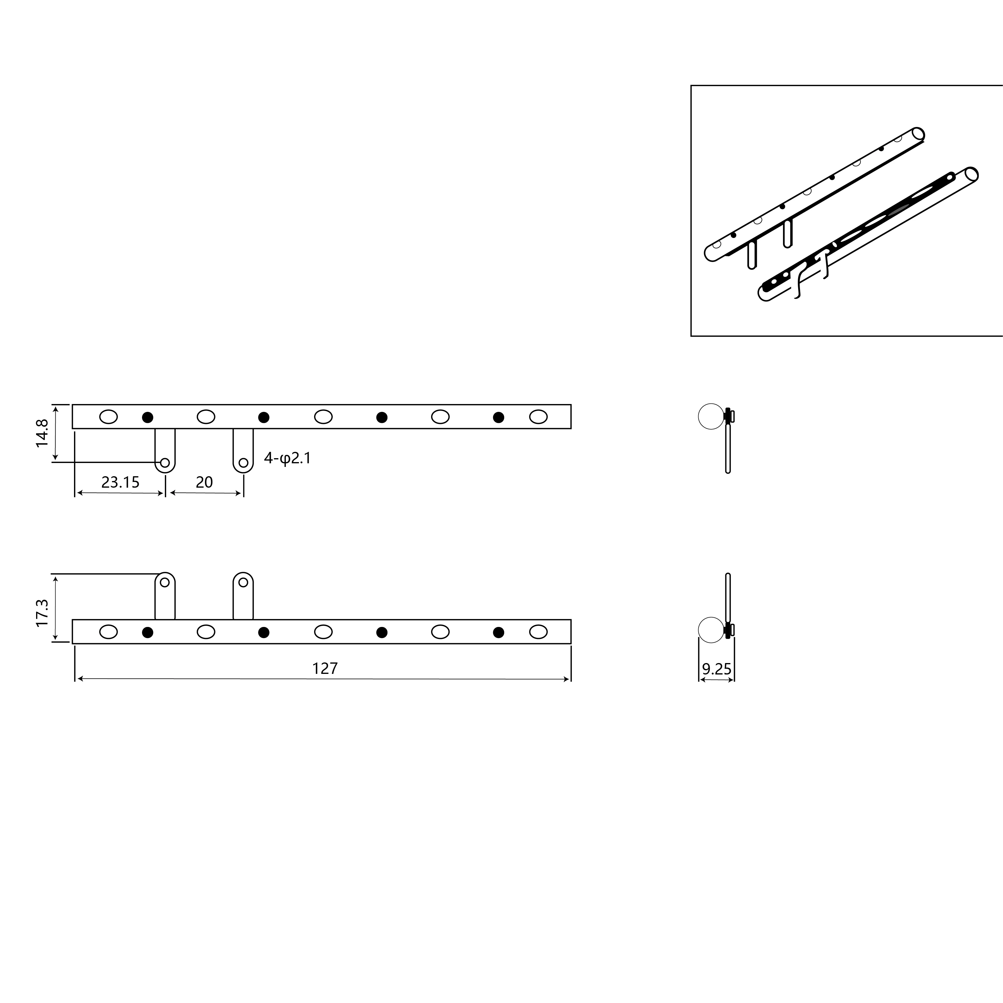 Lesu Side Skirts Lamp Led Marker Lights For Diy 1/14 Tamiyaya Tractor Truck Upgraded Part For TOUCAN RC HOBBY Remote Control Car