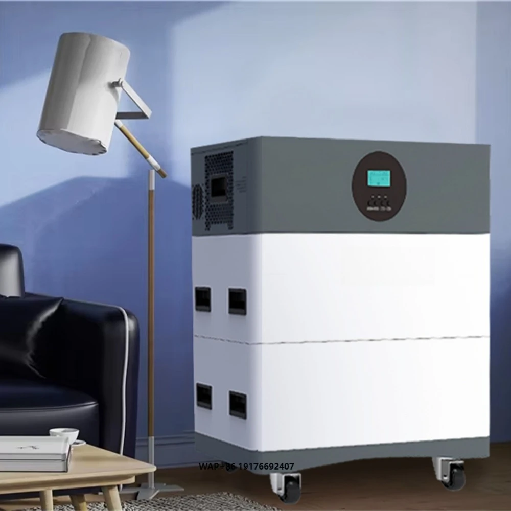 HDB High Voltage Lifepo4 Battery 11Kw  Stackable Hybrid Solar Panel Generator House Home off Grid Solar System