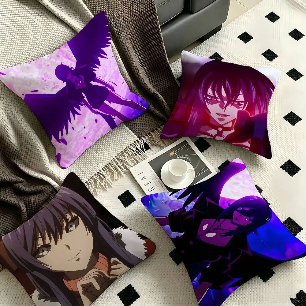 1pc Kalawarner High School DxD Pillow Case Fashion Square Pillowcase Bedroom Sofa Room Ins Decoration Leisure