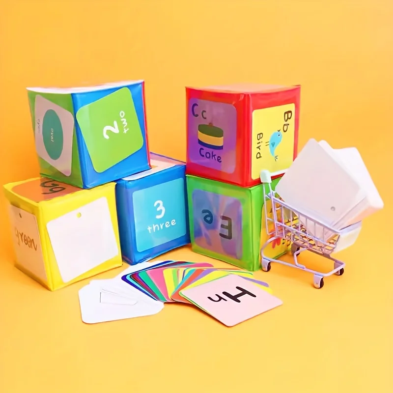 6-сторонние игральные кости для карточек, учебные пособия для раннего образования, грамотность, классные интерактивные игры для учителей