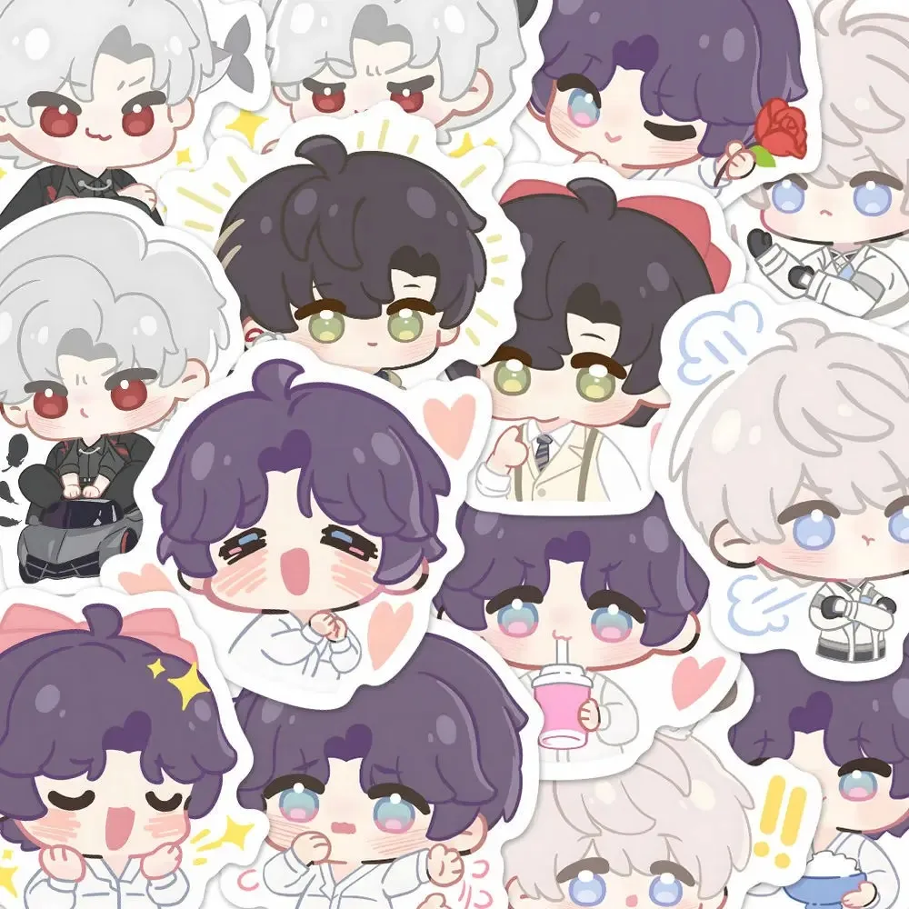 

﻿ ﻿ ﻿ 48Pcs Game Love and Deepspace Stickers Cute Decorate Desktop Skateboards Bicycles Motorcycle Helmets Water Bottles Phone