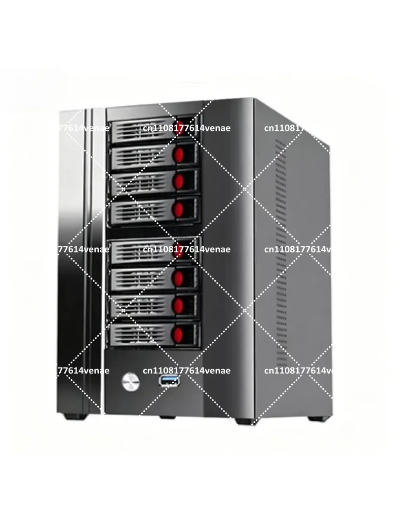6/8-Bay Hot Swappable SATA Backplane NAS Chassis for Home Network Storage Cloud Server
