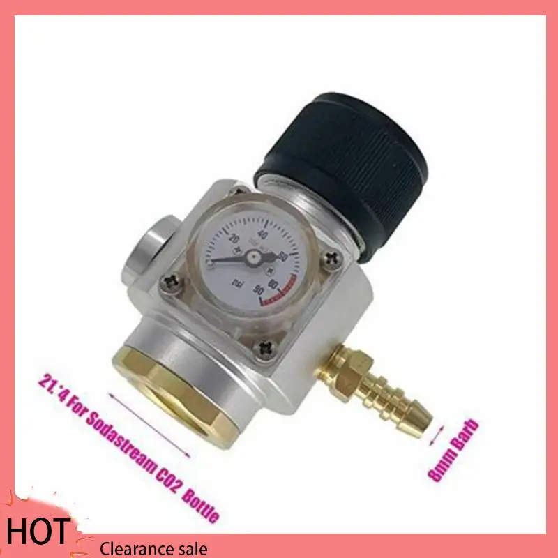 

A88Z Mini Barrel Pressure Gauge Pressure Gauge Of Automatic Beer Beater Level 2 Pressure Gauge Tr21x4