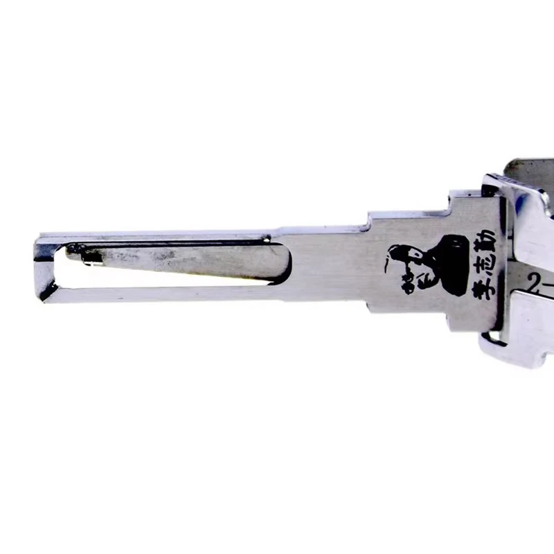 Original Lishi HU56 2-in-1 Schlossöffner-Decoder für Zündung und Autotüröffnung für ältere Jaguar- und Volvo-Modelle, vertikales Fräsen – Detail 4