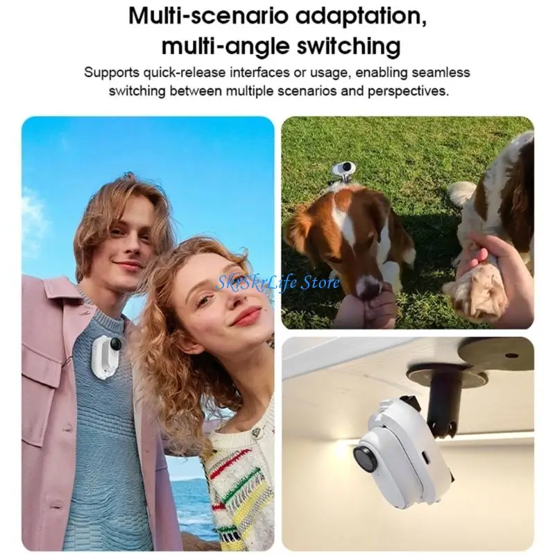 

E65E 600mAh Power Supply Battery Quick Release Charging Case for GO3/GO 3S Camera Battery Chargers Protective Design