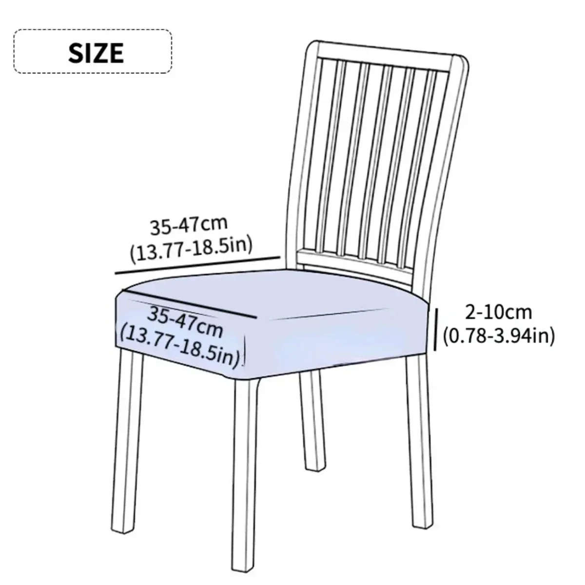 1/4Pcs Water Resistant Leaf Texture Jacquard Stretch Dining Chair Seat Cover Spandex Non Slip Furniture Protective Slipcover