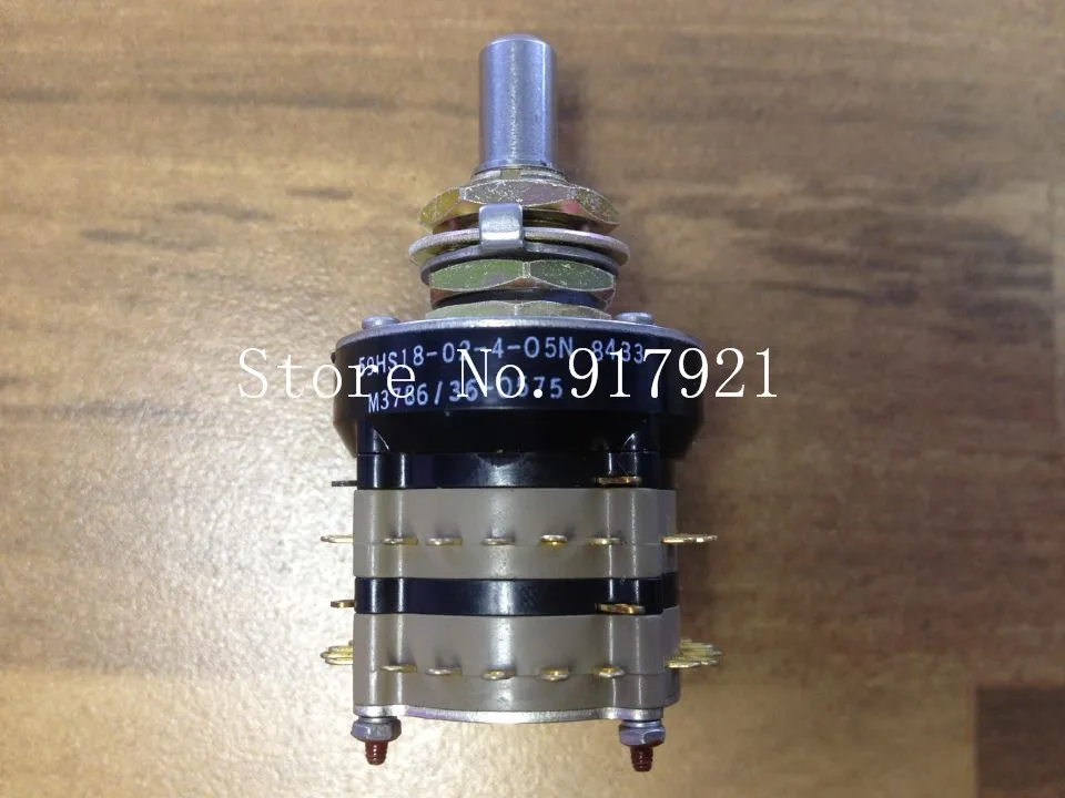 [ZOB] The United States GRAYHILL 59HS18-02-4-05N 8433 M3786/36-0575 band rotary switch