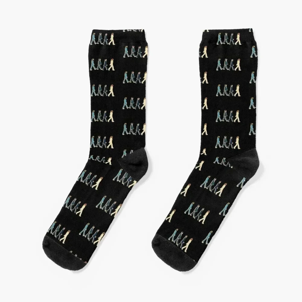 

abbey road Socks Novelties floral cool short Luxury Woman Socks Men's