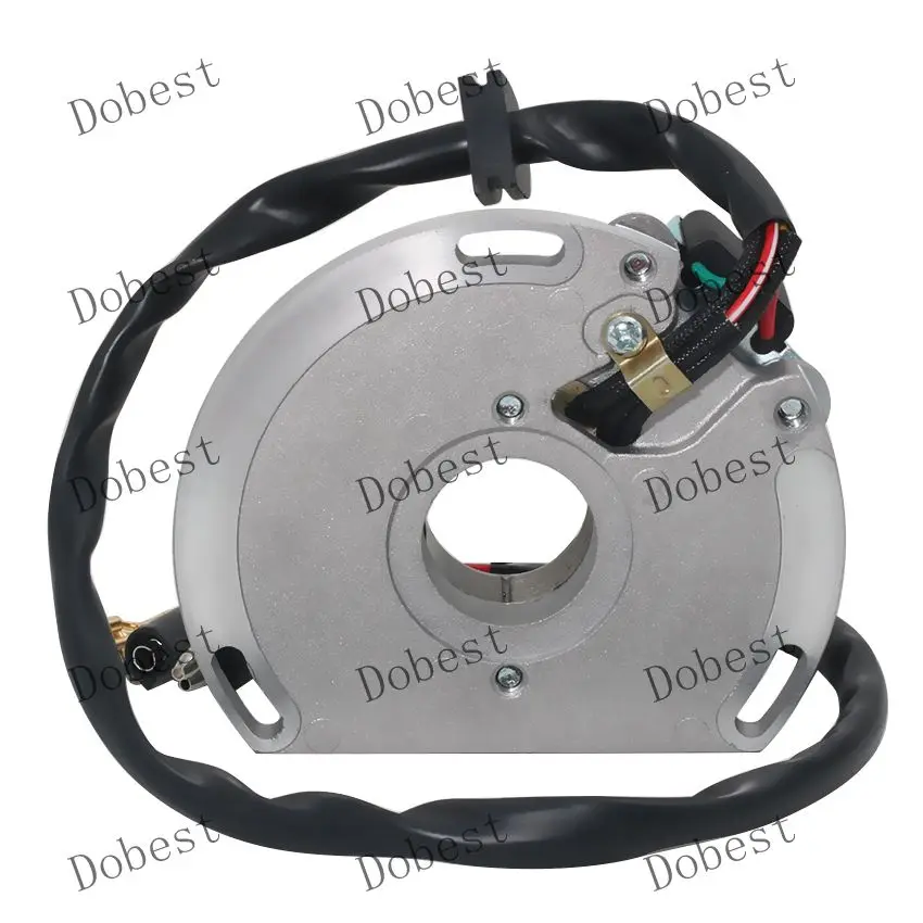 ل KTM 125 200 250 300 380 SX / EGS / SXS / MXC / EXC ستة أيام / Jackpiner 50339004100 مولد الدراجة النارية ملف الجزء الثابت المغناطيسي #2