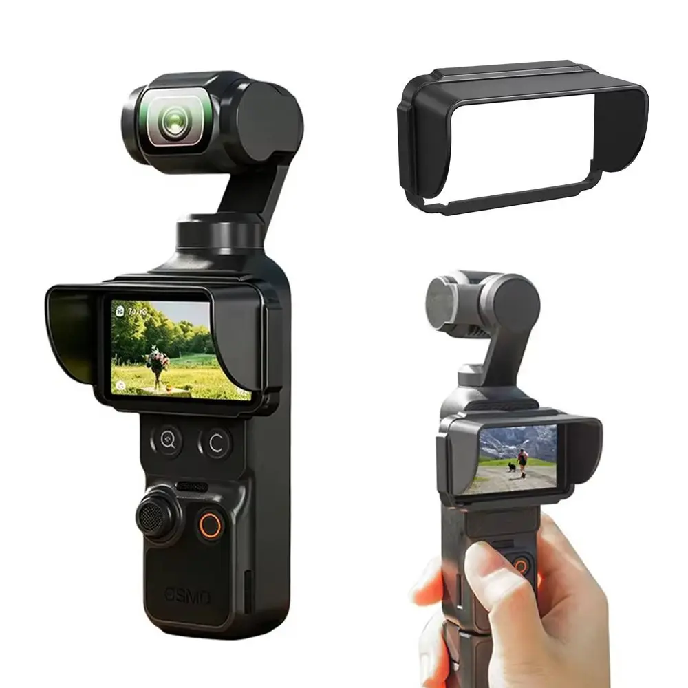 Quick Release Screen Sun Hood Lightweight Portable Screen Sunshade Cover Light-blocking for DJI Osmo Pocket 4/4P/3