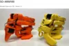 10 個 STS3215 12V 30 キロ高トルクスマート RC サーボ Feetech TTL シリアルバスロボットサーボ SO-ARM100 教育ロボットアームプロジェクト 4