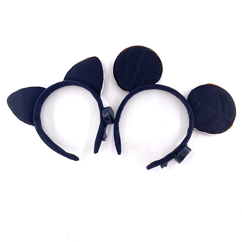 1/2pcs LED Glowing Neon Mouse Ears Headband Girls Festival Headbands Mickey Hairband Children Birthday Party Hair Accessories