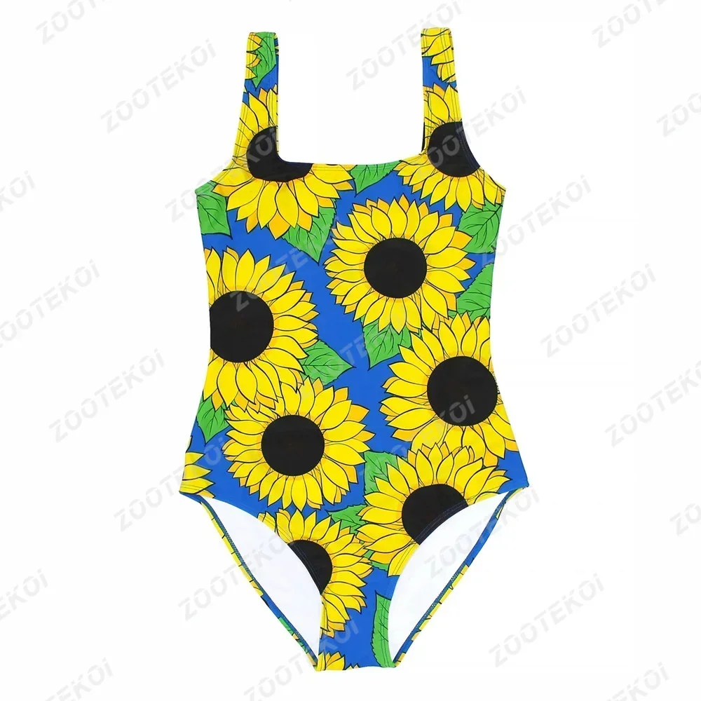 Batoko New Swimwear Women Simple Print Support Swimsuit Comfortable And Durable Swimwear For Ocean Winter Summer Swimming