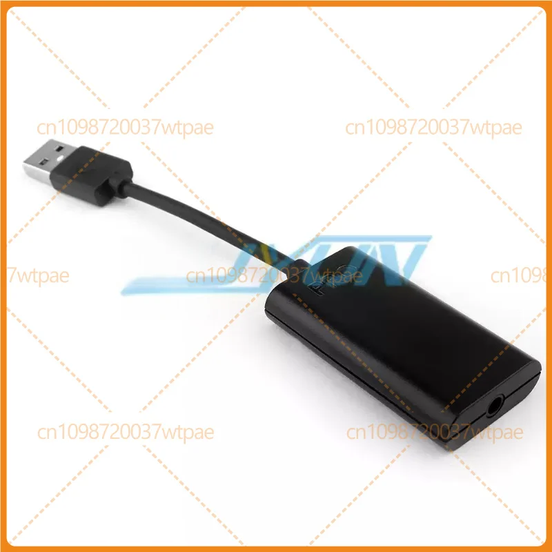 USB to 3.5mm Sound Card Converter Adapter For Logitech GPRO X Headset
