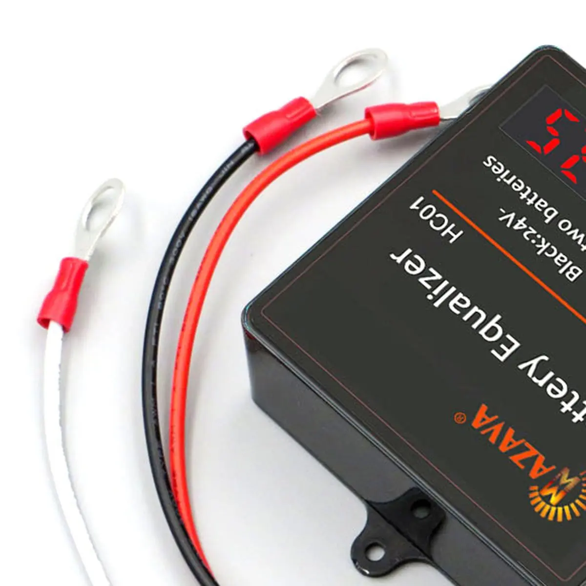HC01 LED Display Battery Equalizer for 2 X 12V Active Batteries Balancer 2S Voltage Lead Acid Li Li-Ion LiFePO4 Battery
