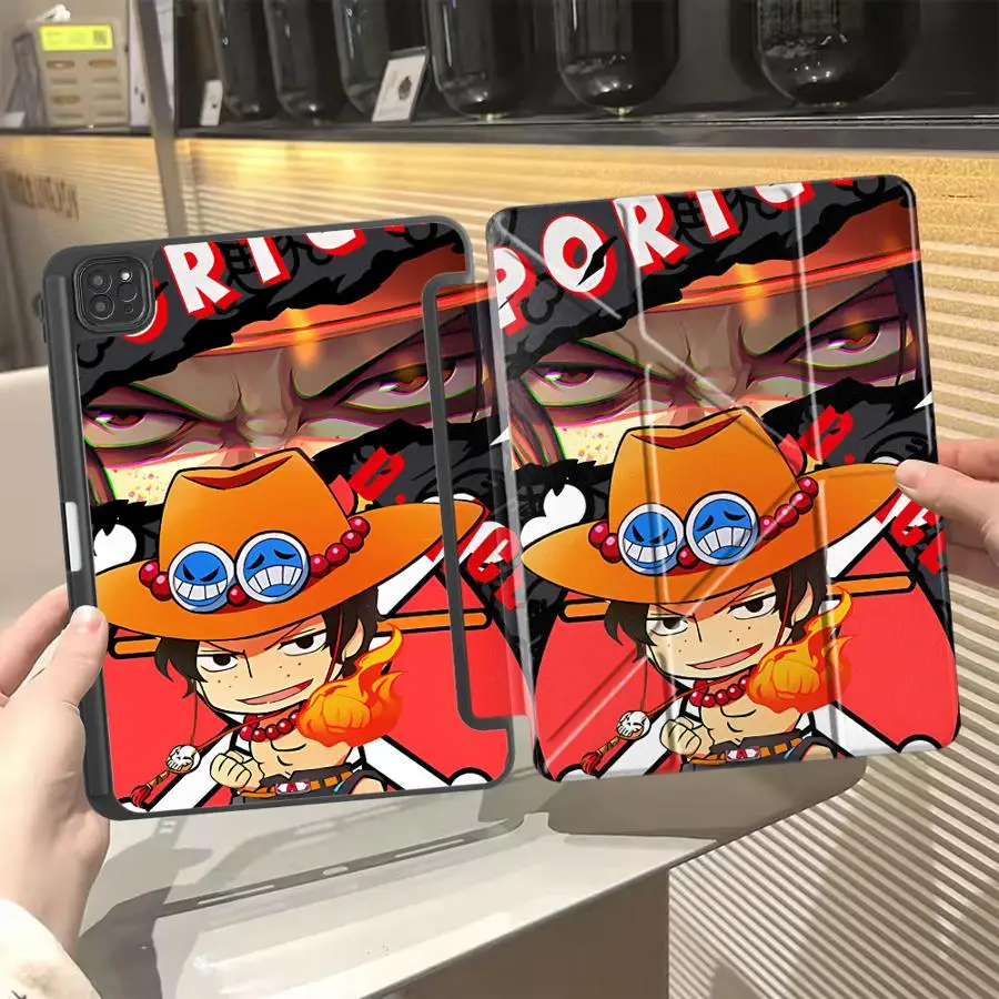 

OneS P-ieceS Anime Tablet Case For iPad Mini 6 7 Pro 11th 10th 9th 8th 7th 12.9inch Pro 2025 Air 4 5 M3 M2 1 2 M4 11inch Holder
