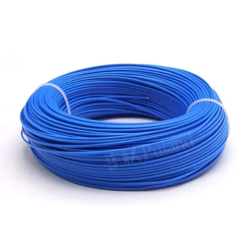 2/5/10/50/100M K J T Type Thermocouple Wire 2 Cores PTFE Insulator Shielded Line High Temperature Measuring Compensation Cable