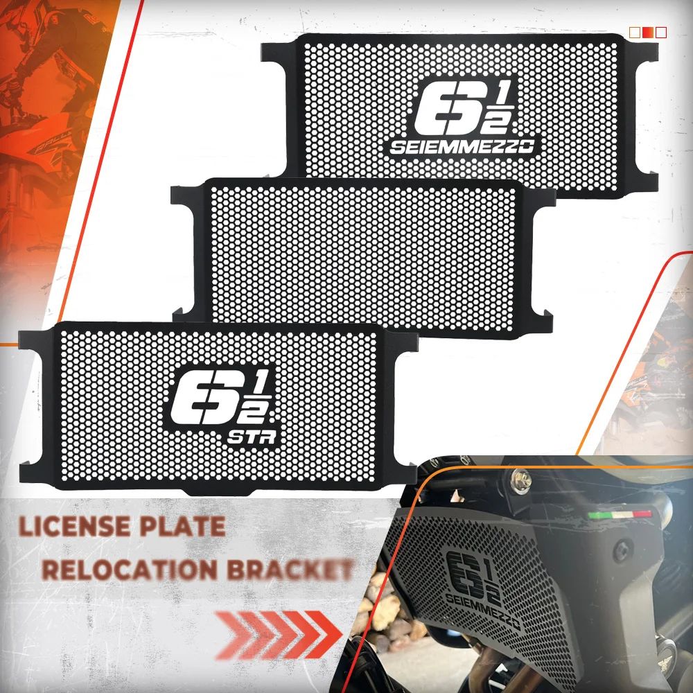 

Motorcycle For Moto Morini Seiemmezzo STR/SCR 2022-2025 6½ Seiemmezzo STR/SCR Radiator Grille Cover Radiator Guard Protector