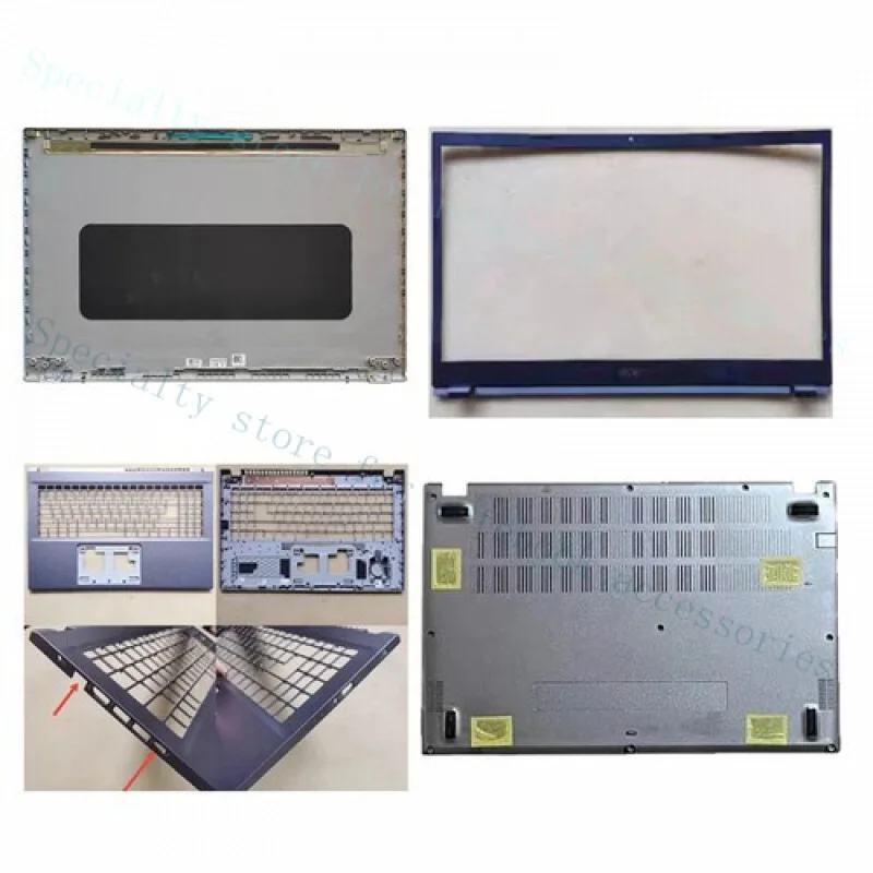 

A++ задняя крышка ЖК-дисплея для ноутбука/передняя крышка/подставка для рук для Acer EX215-55-53 N22C6 S50-54