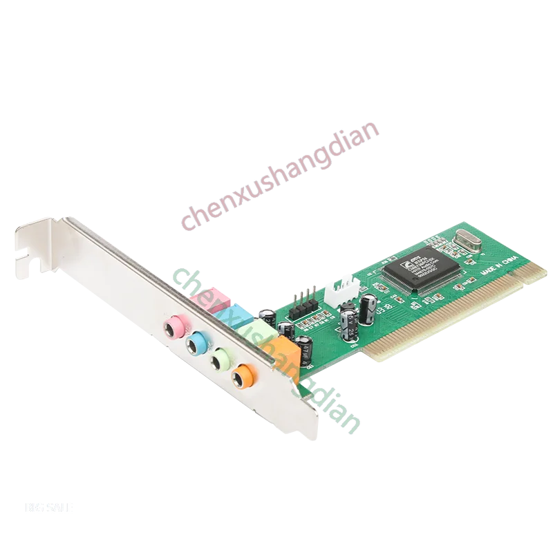 لـ MOGE سطح المكتب PCI بطاقة الصوت المستقلة 5 قنوات PC بطاقة الصوت المدمجة