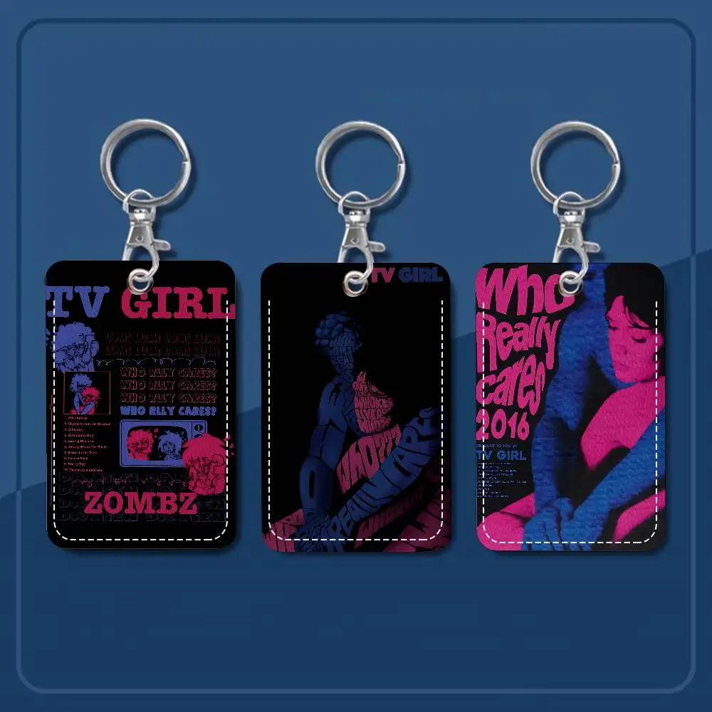 

Classic TV Girl Card Holder Suitable For Bank Business Work Card Holder Credit ID Card Badge Bag Holder Keychain