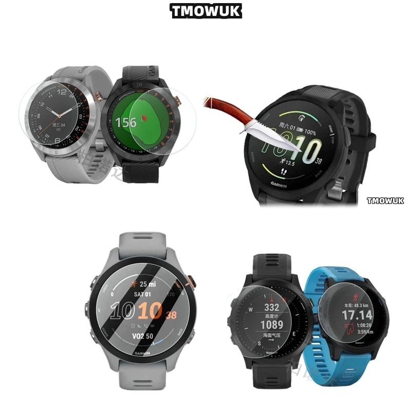 

For Forerunner 45 55 158 220 235 245 255 255s 620 635 9H Anti-Scratch Tempered Glass Screen Protector For Forerunner Watches