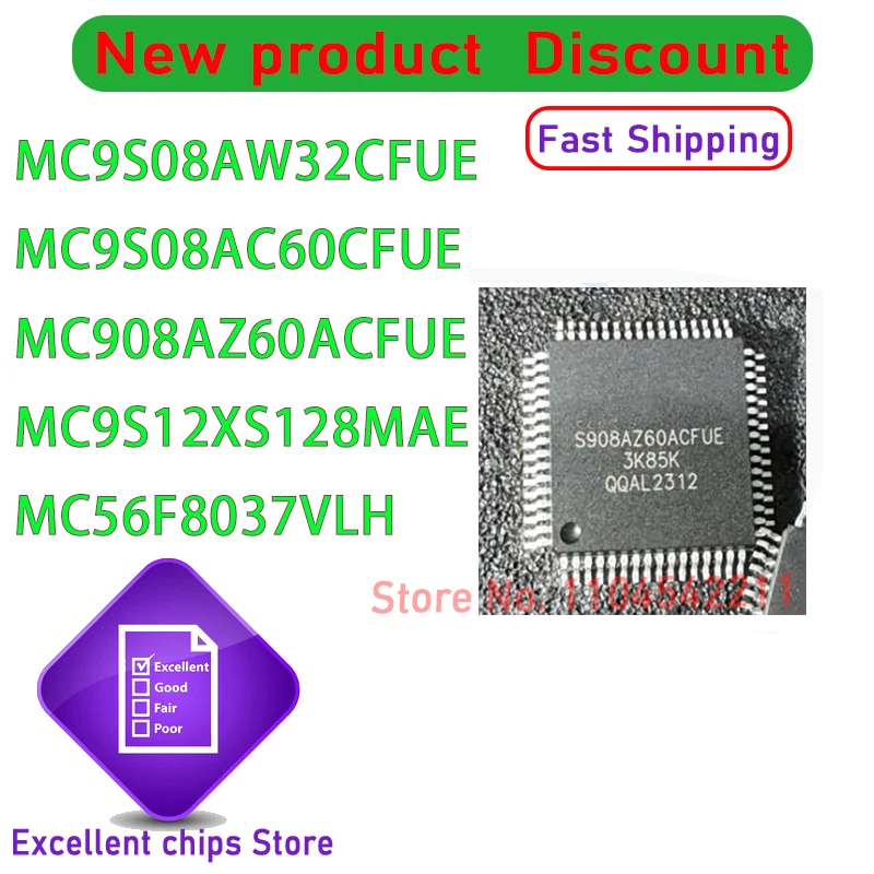 mc908az60acfue-3k85k-mc908az60-mc908a-mc908-qfp-64
