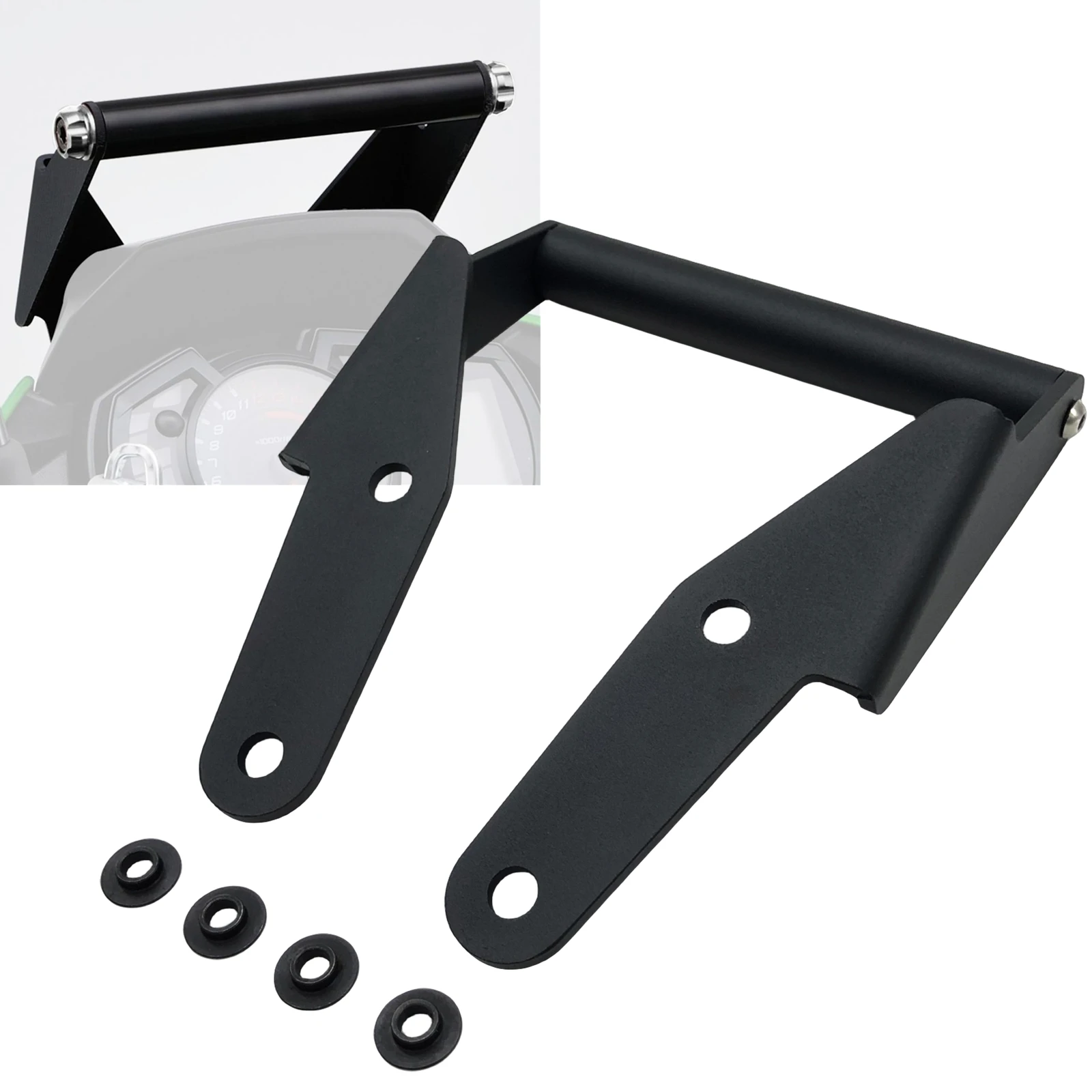 For KAWASAKI VERSYS-X250 2017-2021 Motorcycle Navigation / Phone Stand Extension Bracket