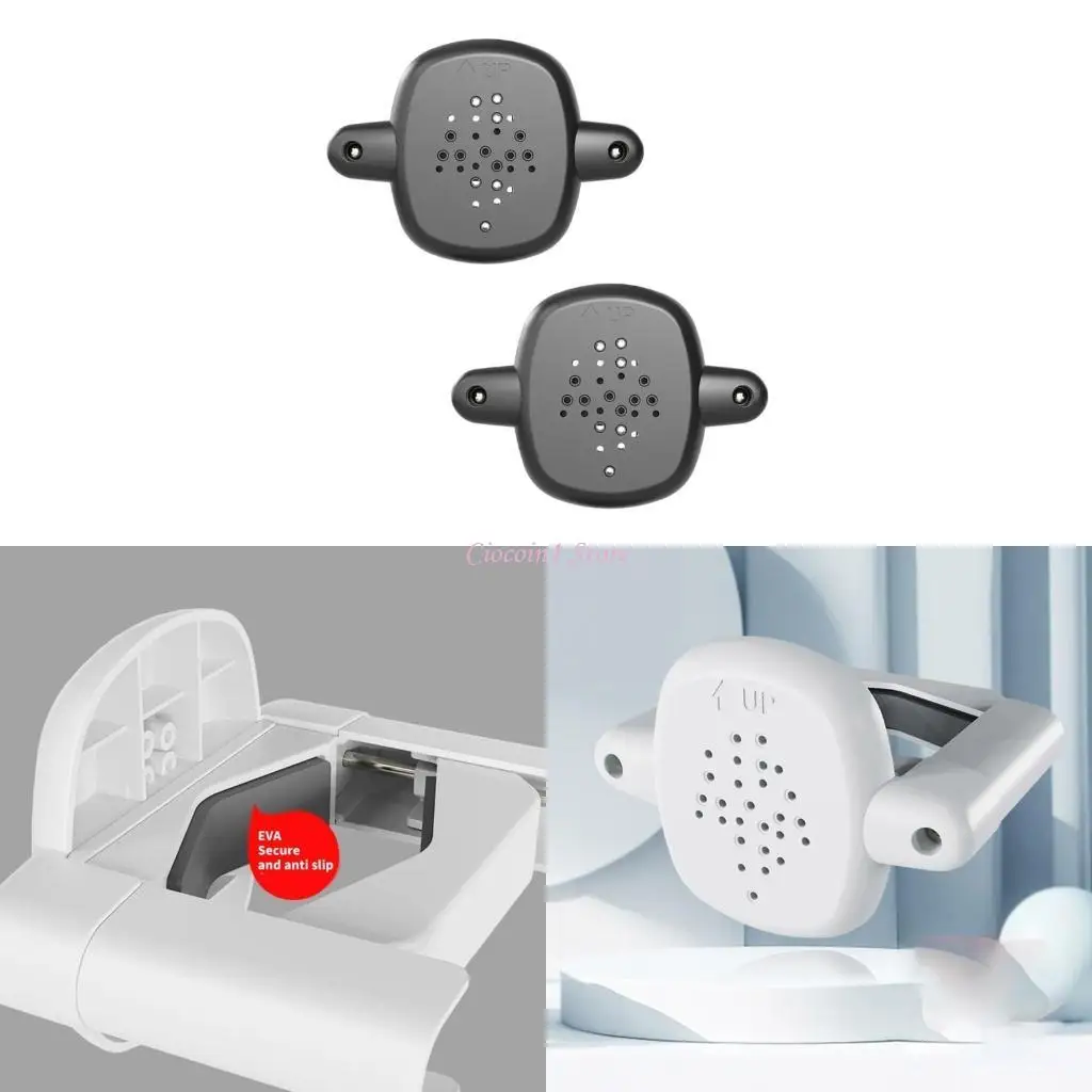 

Y1UB Baby Gate Banister Adapter 2Pcs/pack within 108mm for Secure Stair Post Fitting Ensures Safety in Living Space