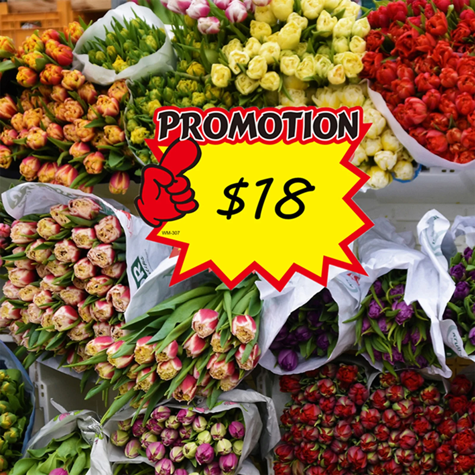 50Pcs Promotional Price Signs Advertising Stickers Durable Tough Paper Long Service Time Retail Business Garage Sale Events