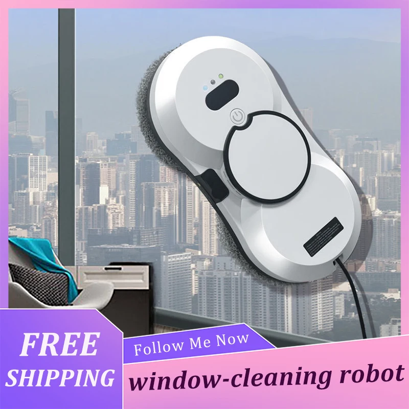 Automatic Spray Window Cleaning Robot Clean Glass Windows Washer Specialty Cleaners Vacuum Cleaner Home Appliance Remote Cleaner