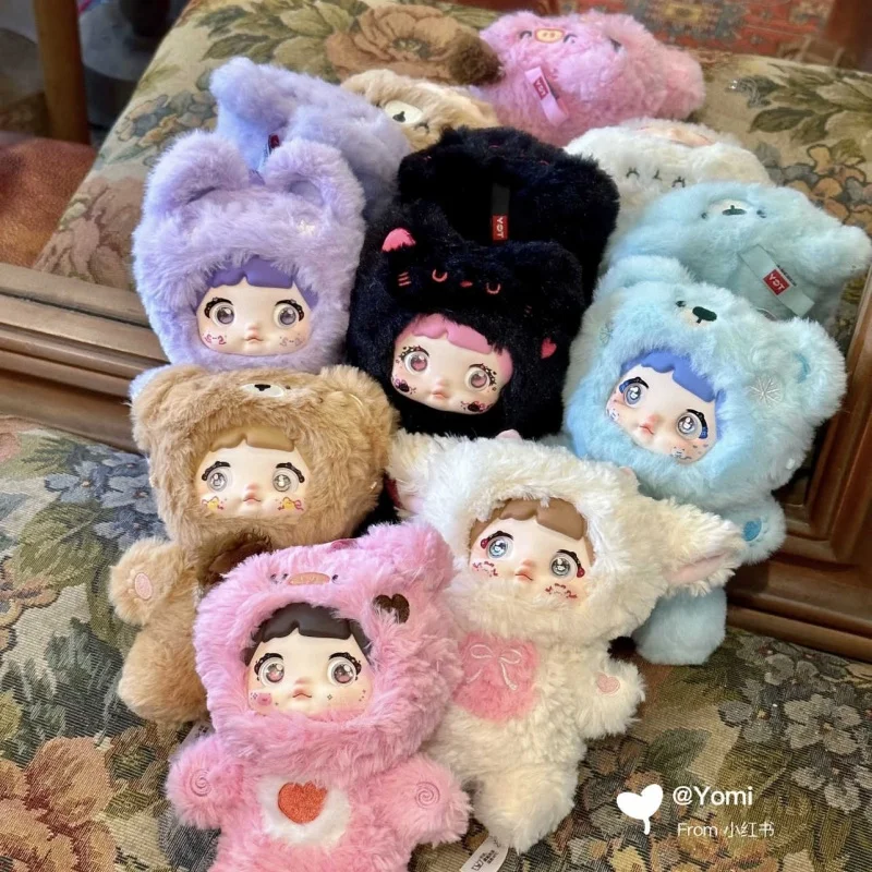 ของแท้ 400% Nommi Goodnight Bear Series กล่องตาบอดตุ๊กตาไวนิล Kawaii ตกแต่งแฟชั่น Mystery กล่องเก็บของเล่นของขวัญวันเกิด