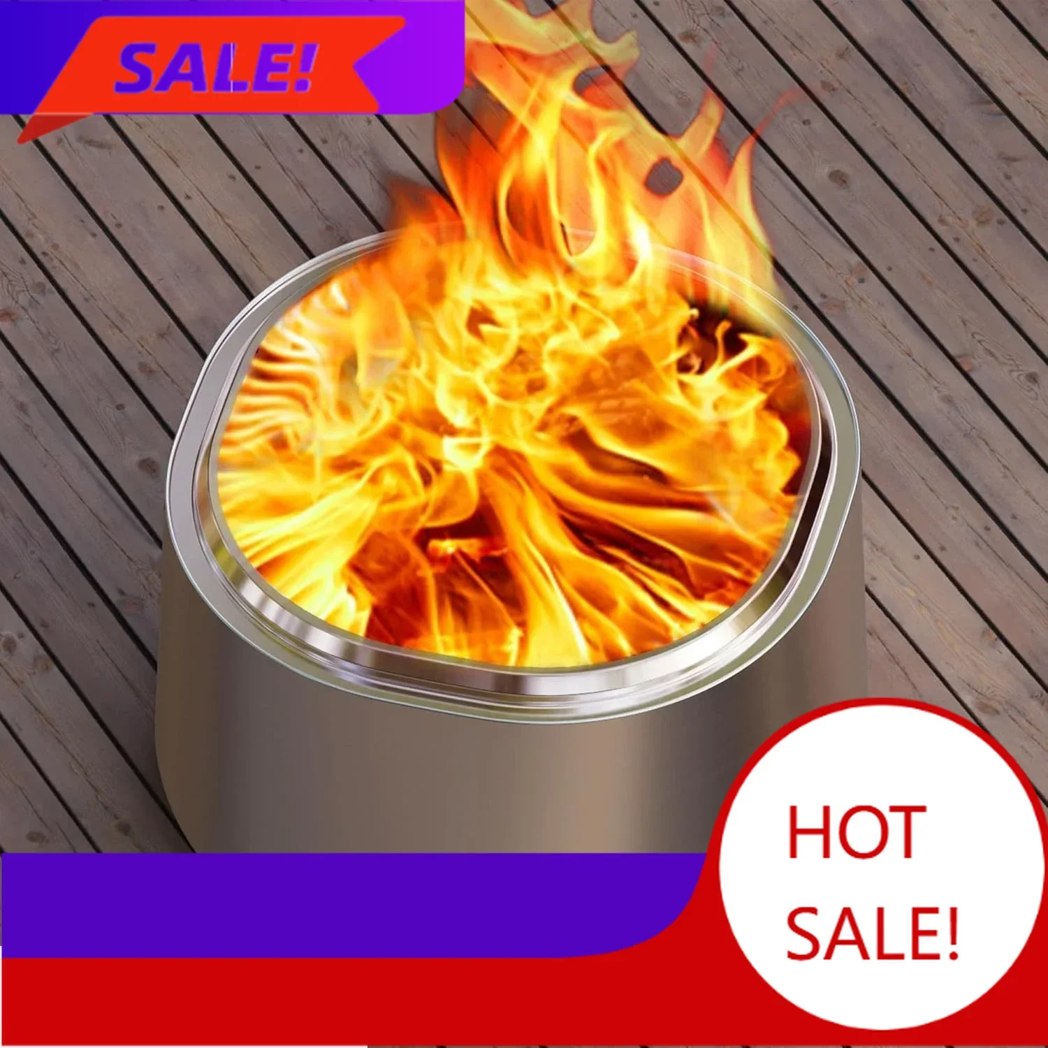 

Бестселлер: 21-дюймовый уличный дровяной камин из нержавеющей стали 304, с подставкой и съемным зольником, для кемпинга, C