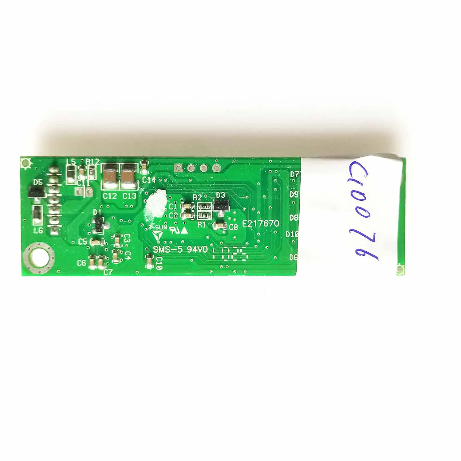 Bantalan sentuh E217670 SMS-5 panel kontrol kaca panel