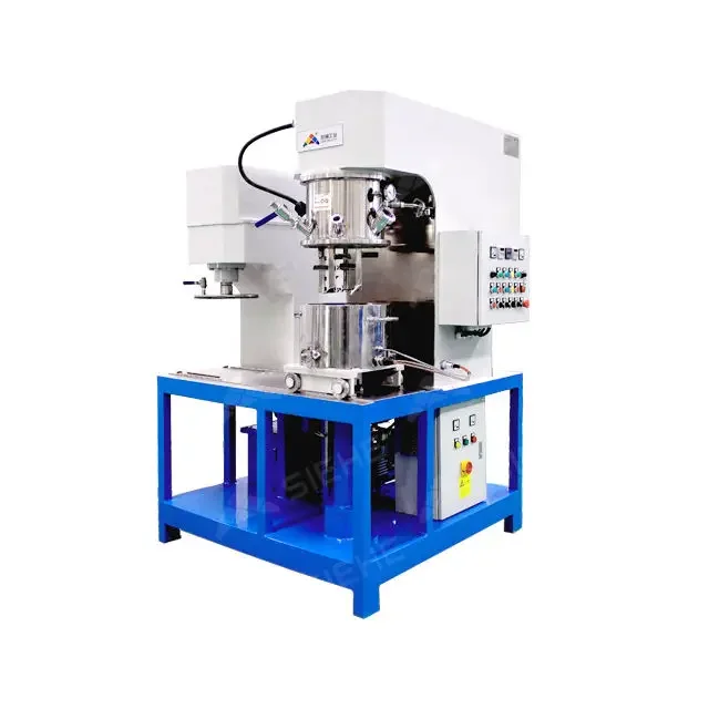 SIEHE 2L Double Planetary Dispersion Mixer Adhesive Mixer Silicone Sealant Making Machine