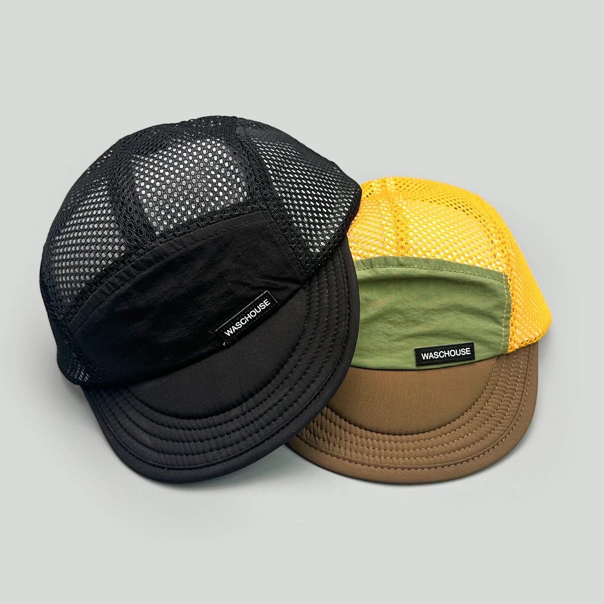 Patch Letter Mesh Baseball Hats New Unisex Sunshade Quick Drying Breathable Short Eave Versatile Fashion Outdoor Peaked Caps - Image 4