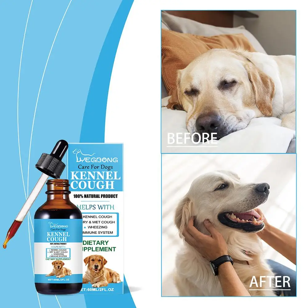 Pet Cough Drop Herbal Allergy Relief Immune Supplement Cough Treatment For Dogs Cats Discomfort Sneezing Treatment