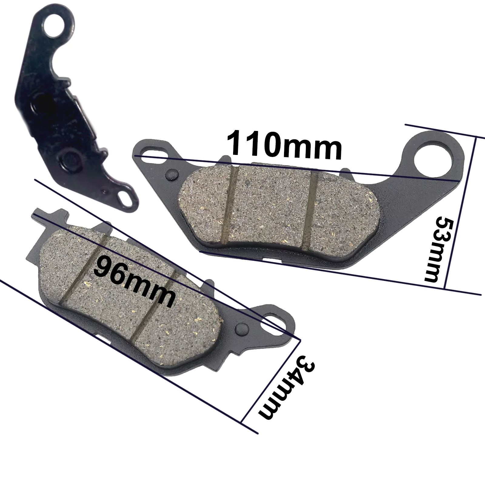 

Motorcycle Rear Brake Pads Semi-metallic GPD155 N-Max GPD 155 2015 2016 2017 2018 2019 GPD125 N-Max 125 N Max Nmax 125 2015-2019