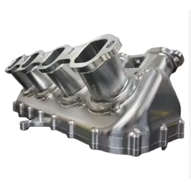 

OEM обработка с ЧПУ на заказ впускной коллектор гоночного двигателя с ЧПУ