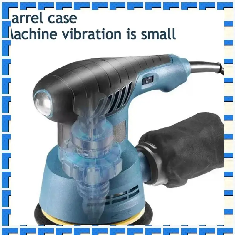 

ABNG 300W Electric Eccentric Sander,6 Gears Speed Adjustment 5 Inch 125Mm,For Wood Sanding And Car Polishing