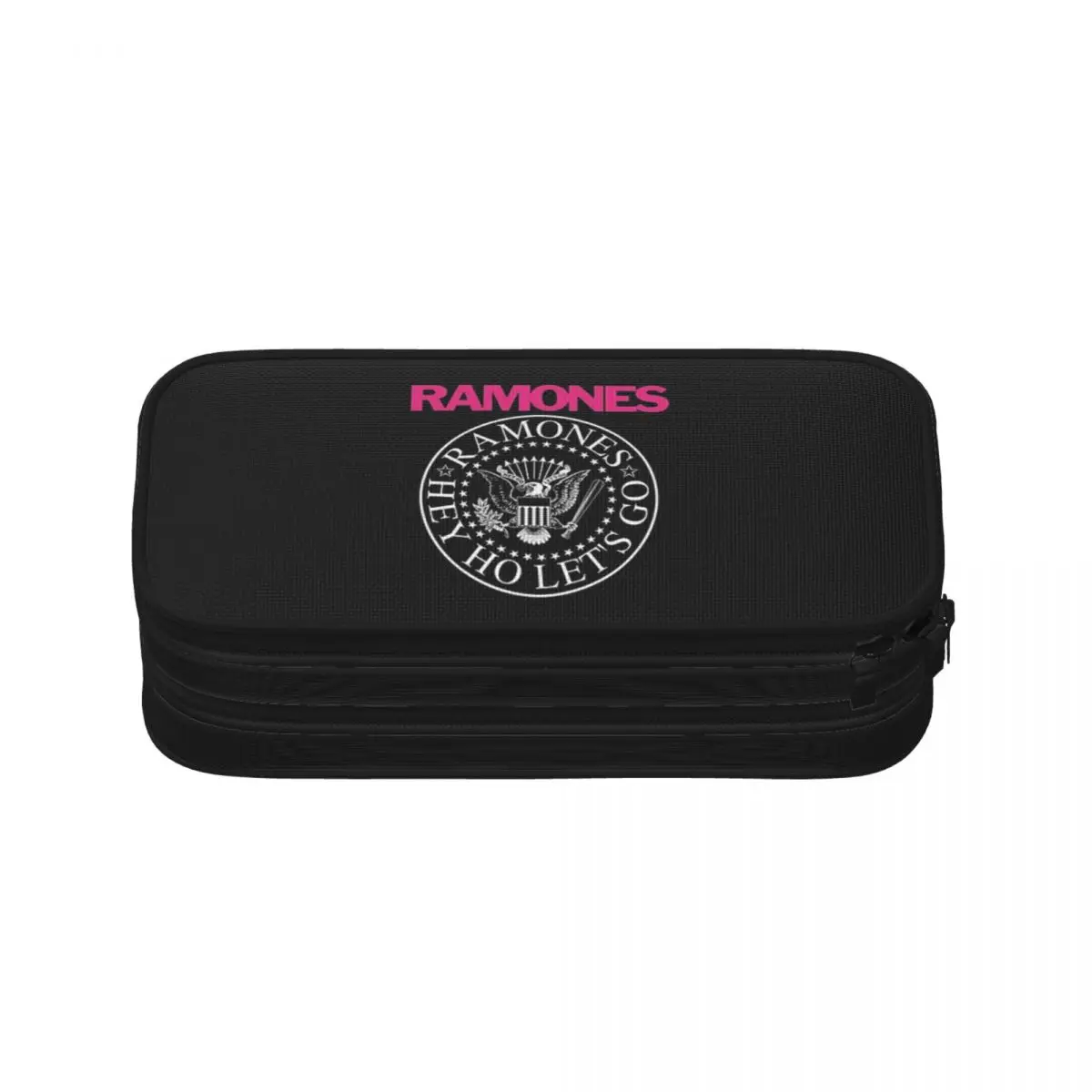 The Ramone Merch Pencil Cases Large Storage Pen Bags Pen Box Pencil Pouch For Boys Girls Students Stationery School Office