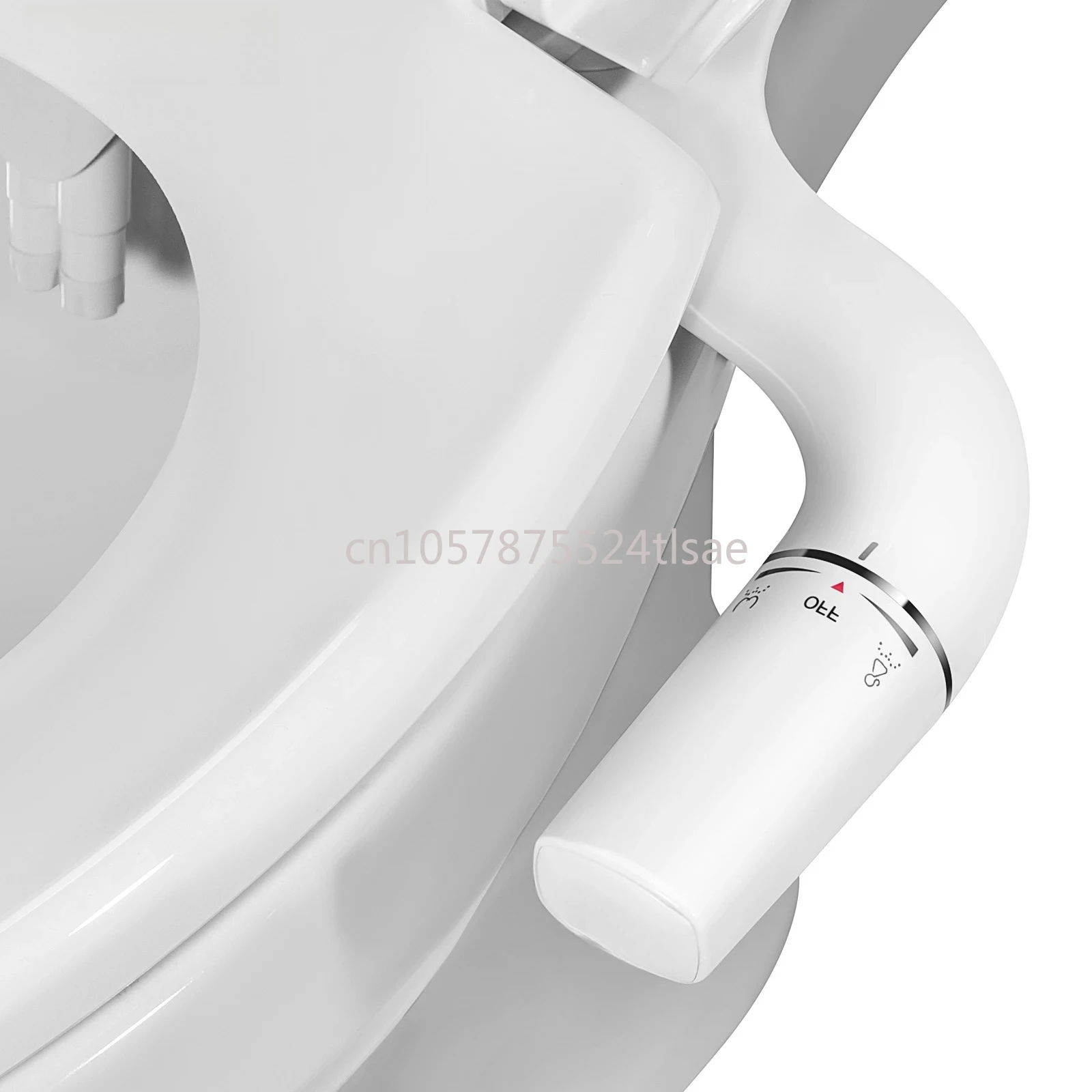 Right/Left Hand Toitet Bidet Sprayer Non-Electric Dual Nozzle Bidet Toilet Seat Hygienic Shower For Bathroom Accessories