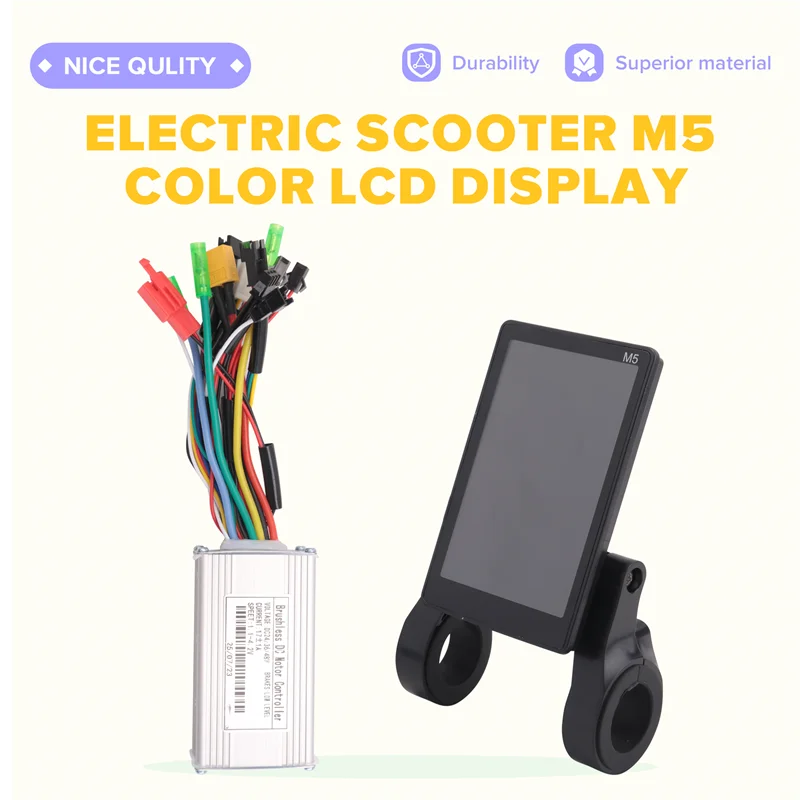 ONGE سكوتر كهربائي 36 فولت 48 فولت 17A 3 نموذج تحكم M5 لون شاشة الكريستال السائل ل 250 واط 350 واط Ebike