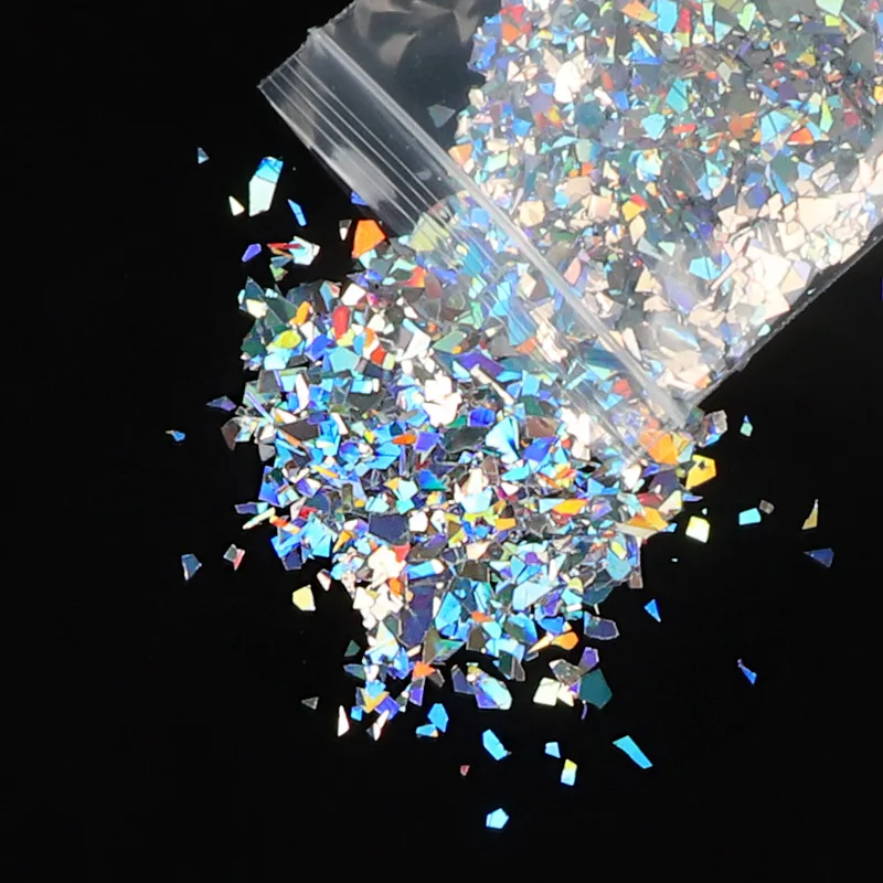 Mix Bundle Loose Glitters Cosmetics Glitter In 1 Bag Custom Chunky Holographic Glitter Chunky Holographic Glitter Wholesale 50g