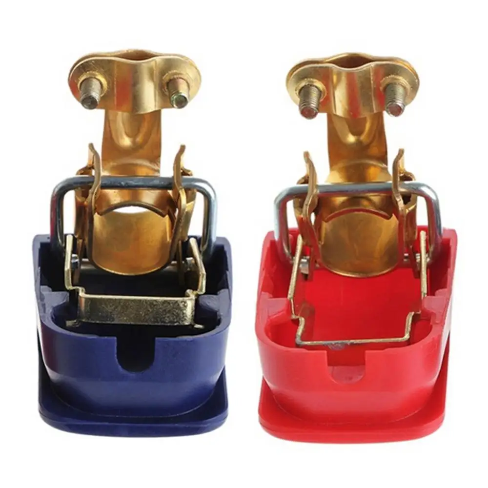 

Dropshipping!! 2Pcs/Set Universal 12V Car Caravan Boat Quick Release Battery Terminals Clamps